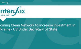 Joining Clean Network to increase investment in Ukraine – US Under Secretary of State