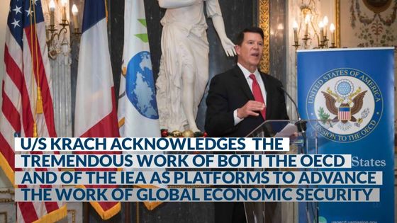 Under Secretary of State Keith Krach travels to France for OECD & IEA Meetings