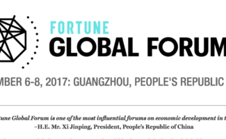 12/6-12/8: Fortune Global Forum – China