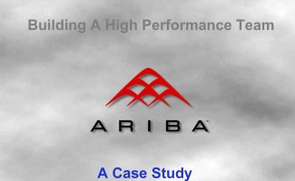 Building a High Performance Team – Ariba
