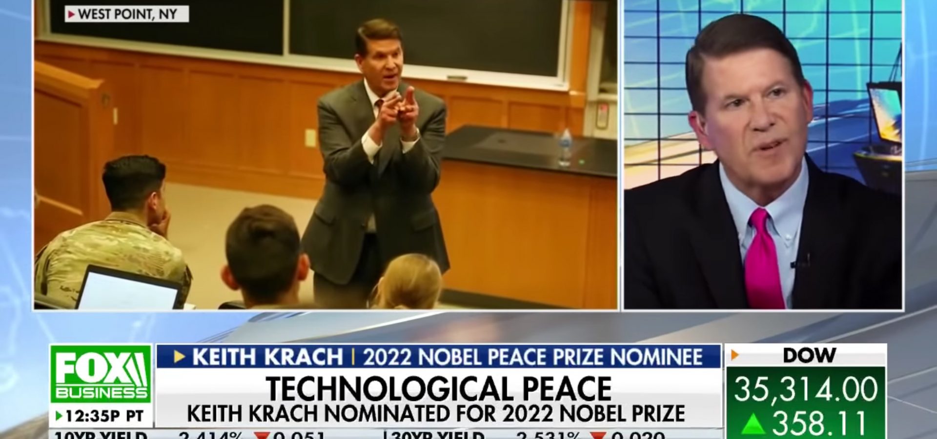Keith Krach, Former Chairman of Purdue’s Board of Trustees, Nominated for 2022 Nobel Peace Prize