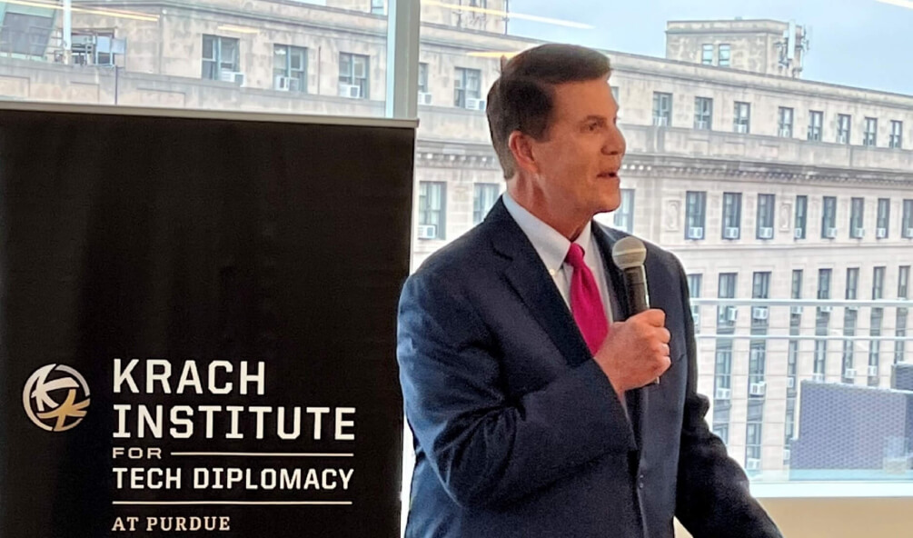 Purdue University Opens Krach Institute for Tech Diplomacy in Honor of 2022 Nobel Peace Prize Nominee Keith Krach