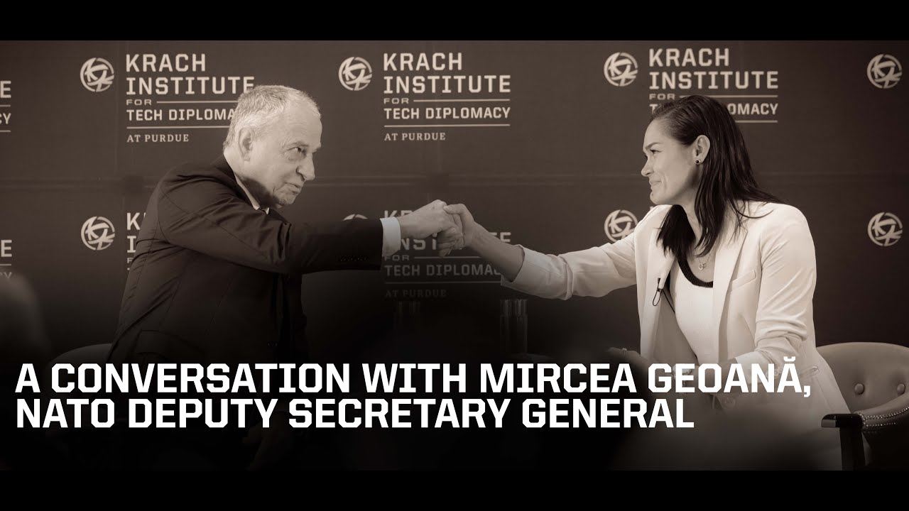 A Conversation with Mircea Geoană, NATO Deputy Secretary General