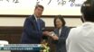 Krach Institute Chairman, Keith Krach, presents Taiwan President Tsai with  Tech Freedom Award