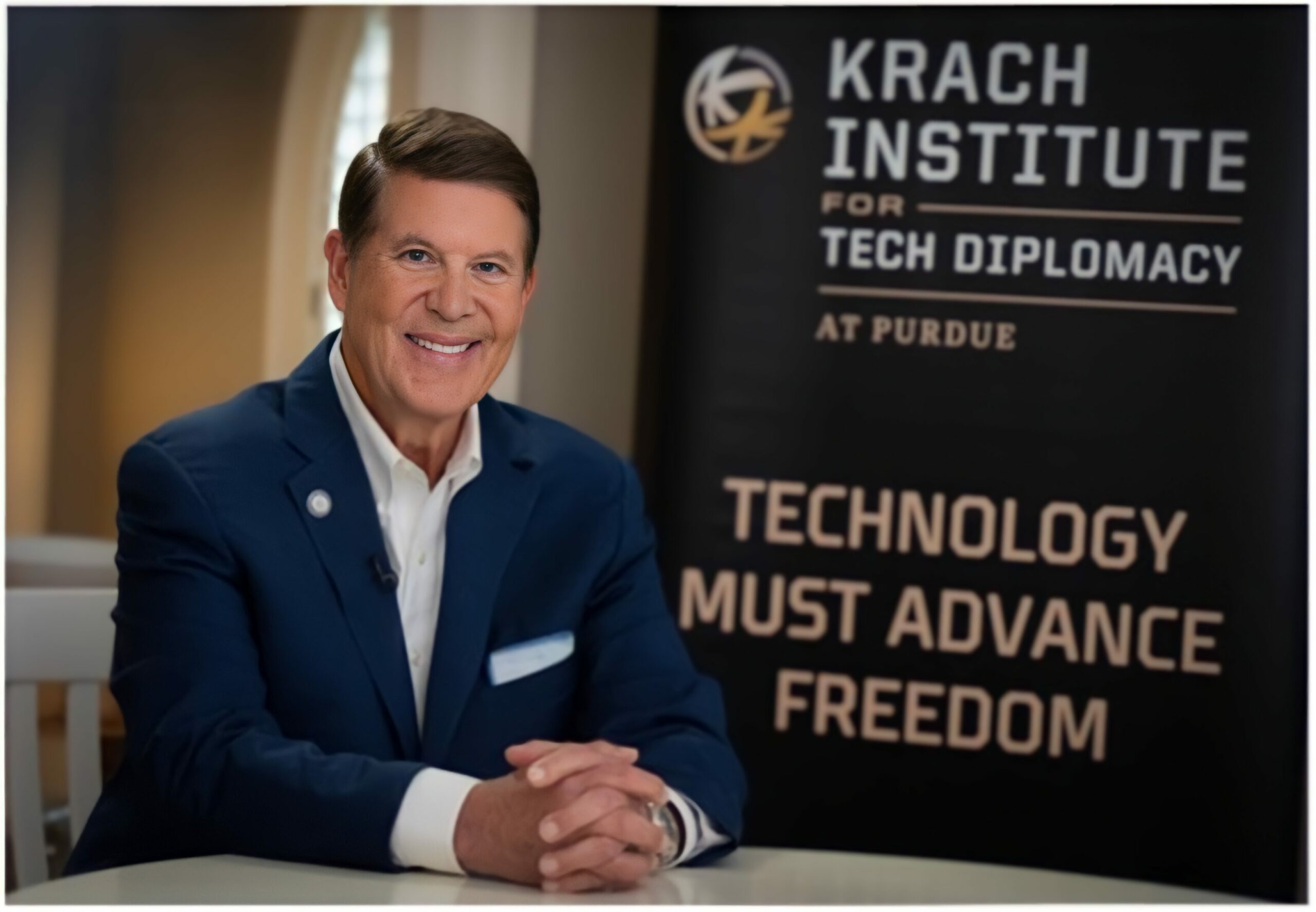 Keith Krach, Chairman and Co-Founder of the Krach Institute for Tech Diplomacy at Purdue