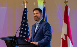 Keith Krach speaking at Sigma Chi Transformational Leaders Workshop