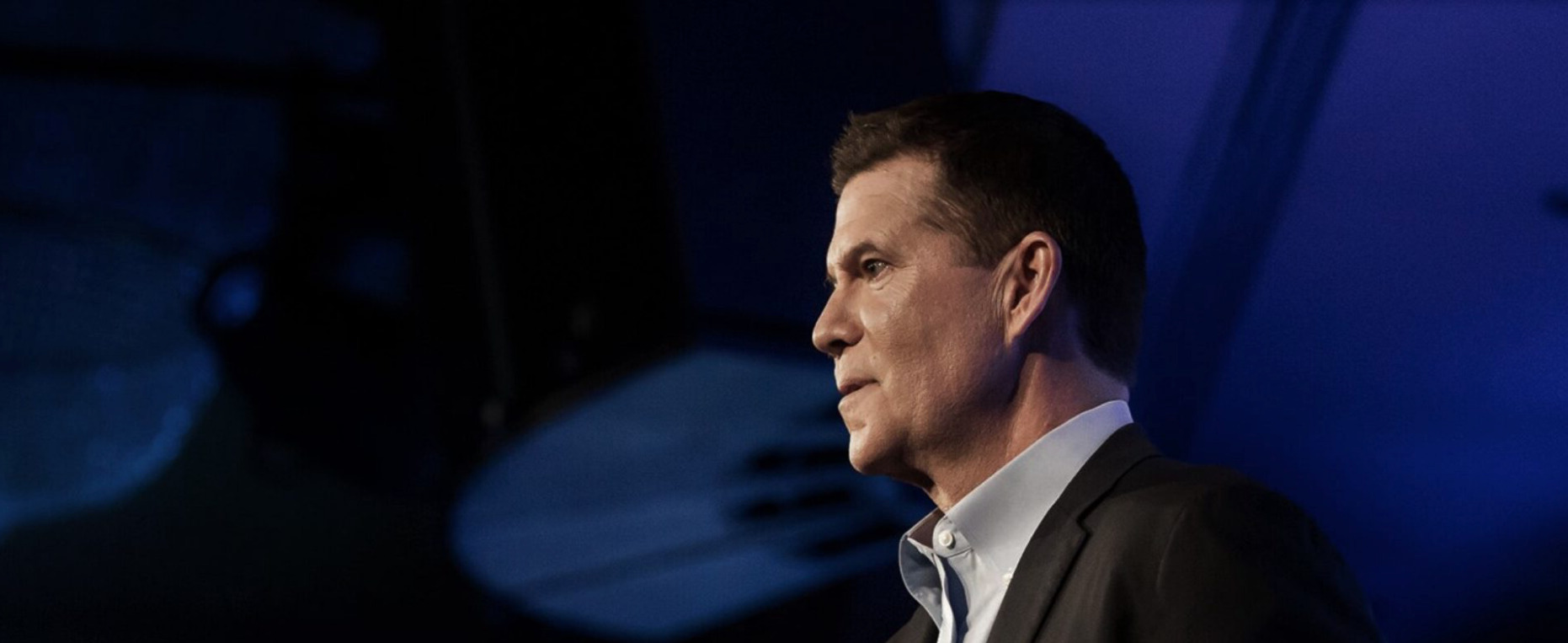 Keith Krach biography header
